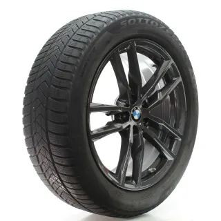 BMW X3 G01 X4 G02 Winterräder Doppelspeiche 698 M Pirelli 245/50R19 8093921 - Bild 6