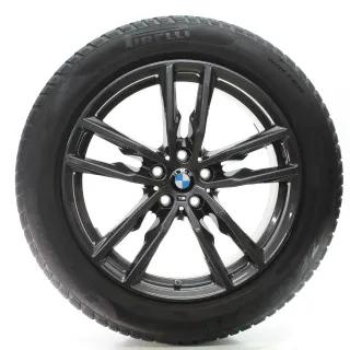 BMW X3 G01 X4 G02 Winterräder Doppelspeiche 698 M Pirelli 245/50R19 8093921 - Bild 1