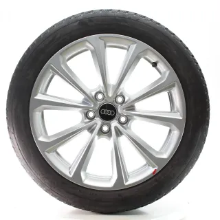 Audi A5 FU2 B10 Winterräder 5-Doppelspeichen Goodyear 235/45R18 DOT25 8B3601025D - Bild 2