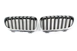 BMW 2er F22 F23 Original Ziergitter vorne links rechts Basis 51137295521+ 522 - Bild 1