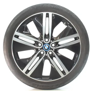 BMW I3 I01 Sommerräder Doppelspeiche 430 Bridgestone 155/60-175/55R20 6856898-9 - Bild 1