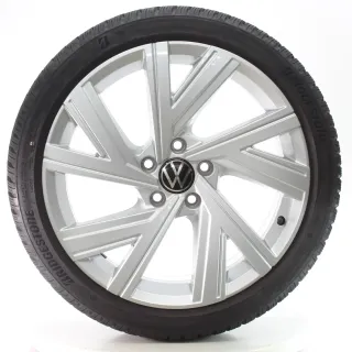 VW Golf 8 VIII GTI GTD R Winterräder Bergamo Bridgestone 225/40R18 5H0601025AB - Bild 3