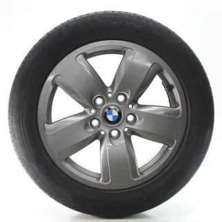 BMW 1er F40 2er F44 Allwetterräder Sternspeiche 517 Hankook 205/55R16 6897609 - Bild 1