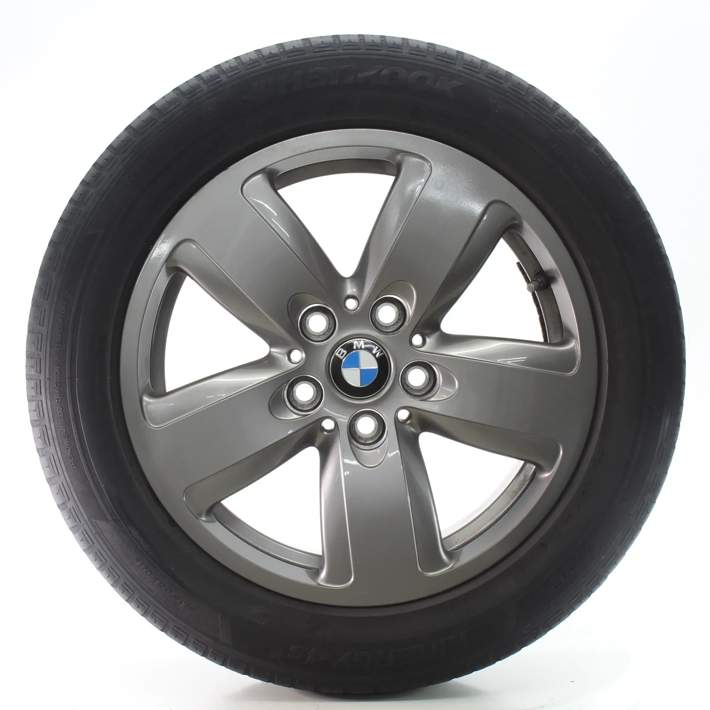 BMW 1er F40 2er F44 Allwetterräder Sternspeiche 517 Hankook 205/55R16 6897609 - Bild 1