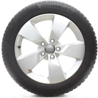 Audi TT TTS FV Winterräder 5-Speichen-Design Continental 225/50R17 8S0601025J - Bild 3