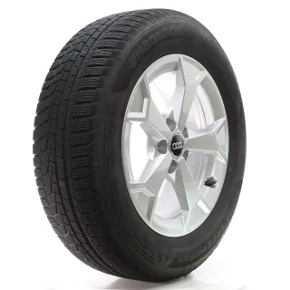 Audi Q3 F3 Winterräder 5-Arm-Secare-Design Hankook 215/65R17 DOT24 83A601025AL - Bild 6