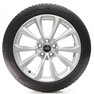Audi A5 FU2 B10 Winterräder 5-Doppelspeichen Pirelli 235/45R18 DOT25 8B3601025D - Bild 4