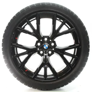 BMW 5er G30 G31 Winterräder M Y-Speiche 845 245/40-275/35R19 DOT23 8747405-6 - Bild 1
