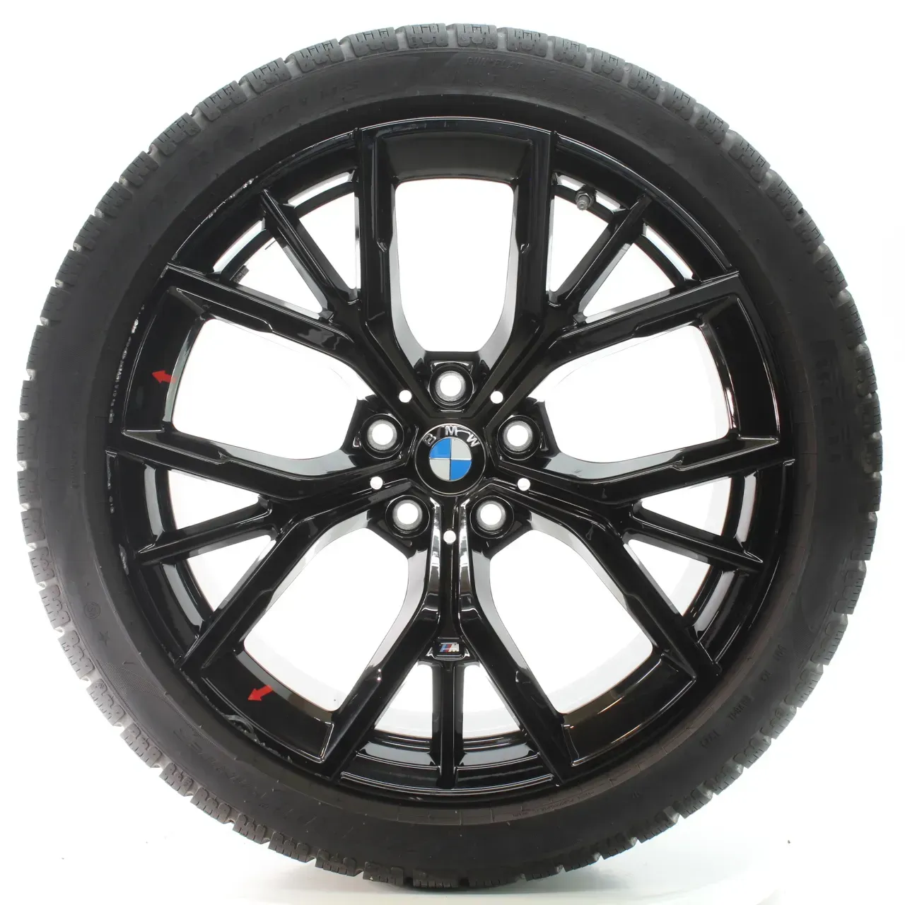 BMW 5er G30 G31 Winterräder M Y-Speiche 845 245/40-275/35R19 DOT23 8747405-6 - Bild 1