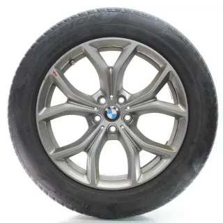 BMW X5 G05 X6 G06 Winterräder V-Speiche 735 Pirelli 265/50R19 110H DOT22 6883752 - Bild 3