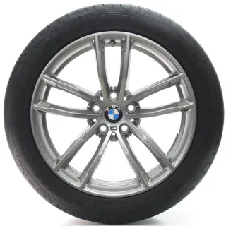 BMW 5er G30 G31 Sommerräder M Doppelspeiche 662 245/45-275/40R18 DOT22 7855081-2 - Bild 4