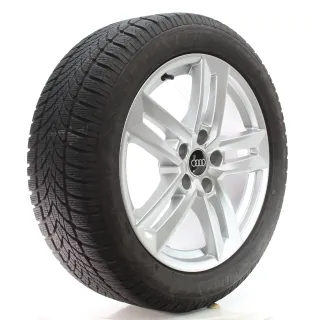 Audi A4 S4 8W Winterräder 5-Parallelspeichen Dunlop 225/50R17 DOT24 8W0601025P - Bild 6