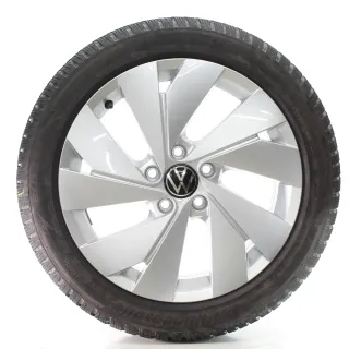 VW Golf 8 VIII CD1 Winterräder Belmont Bridgestone 205/50R17 DOT25 5H0601025B - Bild 1