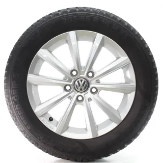 VW Golf VII 5G1 Winterräder Merano Semperit 205/55R16 94H DOT25 5G0071496B - Bild 3