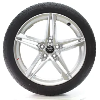 Audi A4 S4 8W Winterräder Sterndesign Goodyear 245/40R18 97V DOT23 8W0601025 - Bild 4