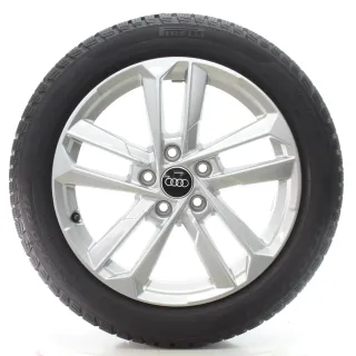 Audi A3 S3 8Y Winterräder 5-Arm-Doppelspeiche Pirelli 205/50R17 DOT25 8Y0601025L - Bild 1