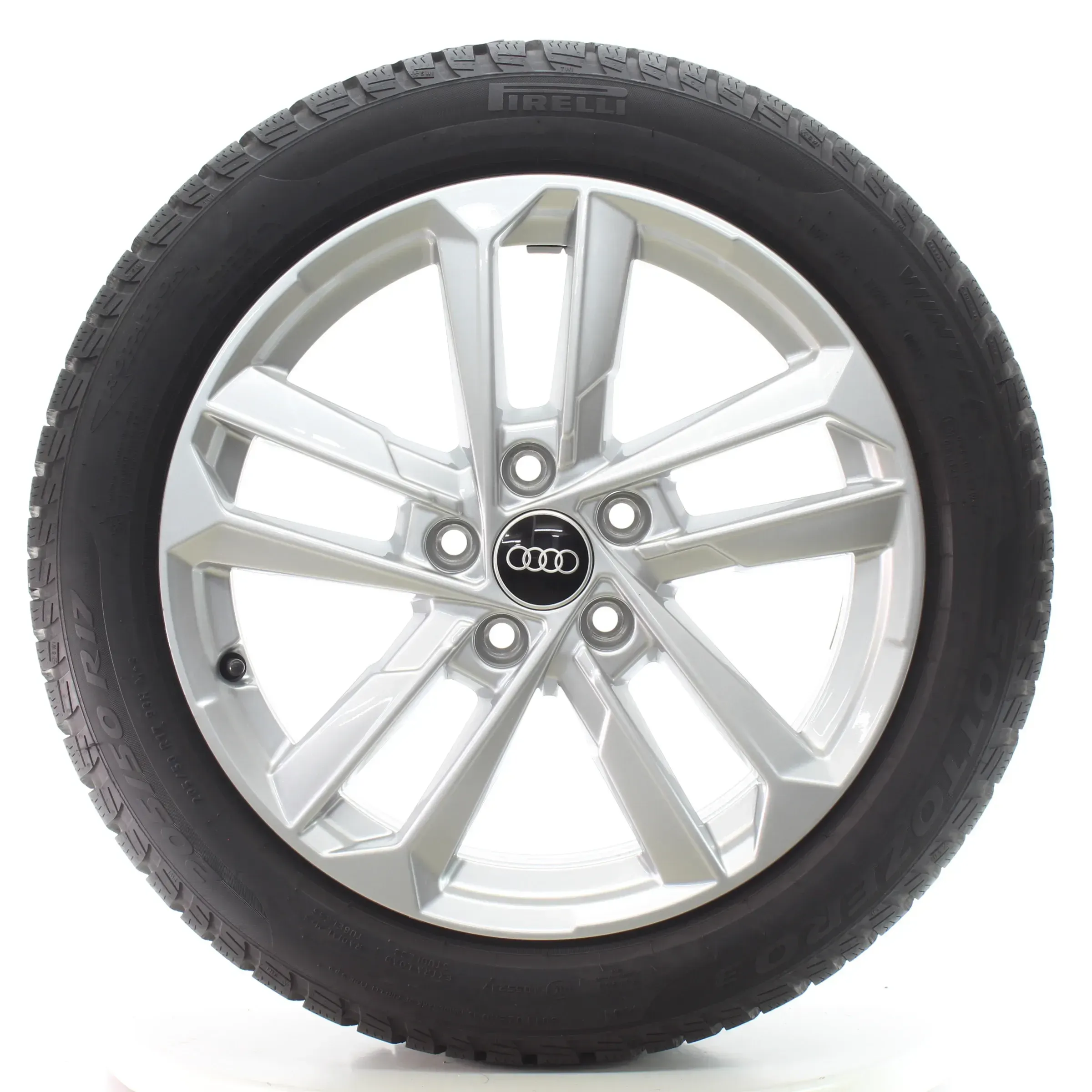 Audi A3 S3 8Y Winterräder 5-Arm-Doppelspeiche Pirelli 205/50R17 DOT25 8Y0601025L - Bild 1