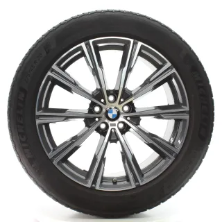 BMW X5 G05 X6 G06 Felgensatz Sternspeiche 740M 36118071996 bicolor RDC 9X20ET35 - Bild 3