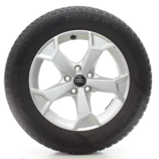 Audi Q3 F3 Winterräder 5-Arm-Secare-Design Semperit 215/65R17 DOT25 83A601025AL - Bild 4