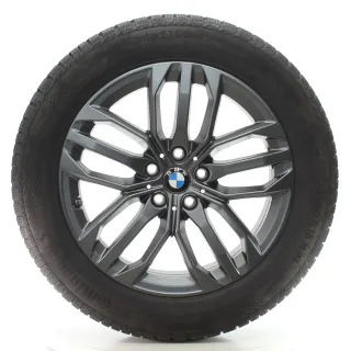 BMW X1 iX1 U11 X2 iX2 U10 Winterräder Doppelspeiche 879 Conti 205/60R18 6898046 - Bild 1