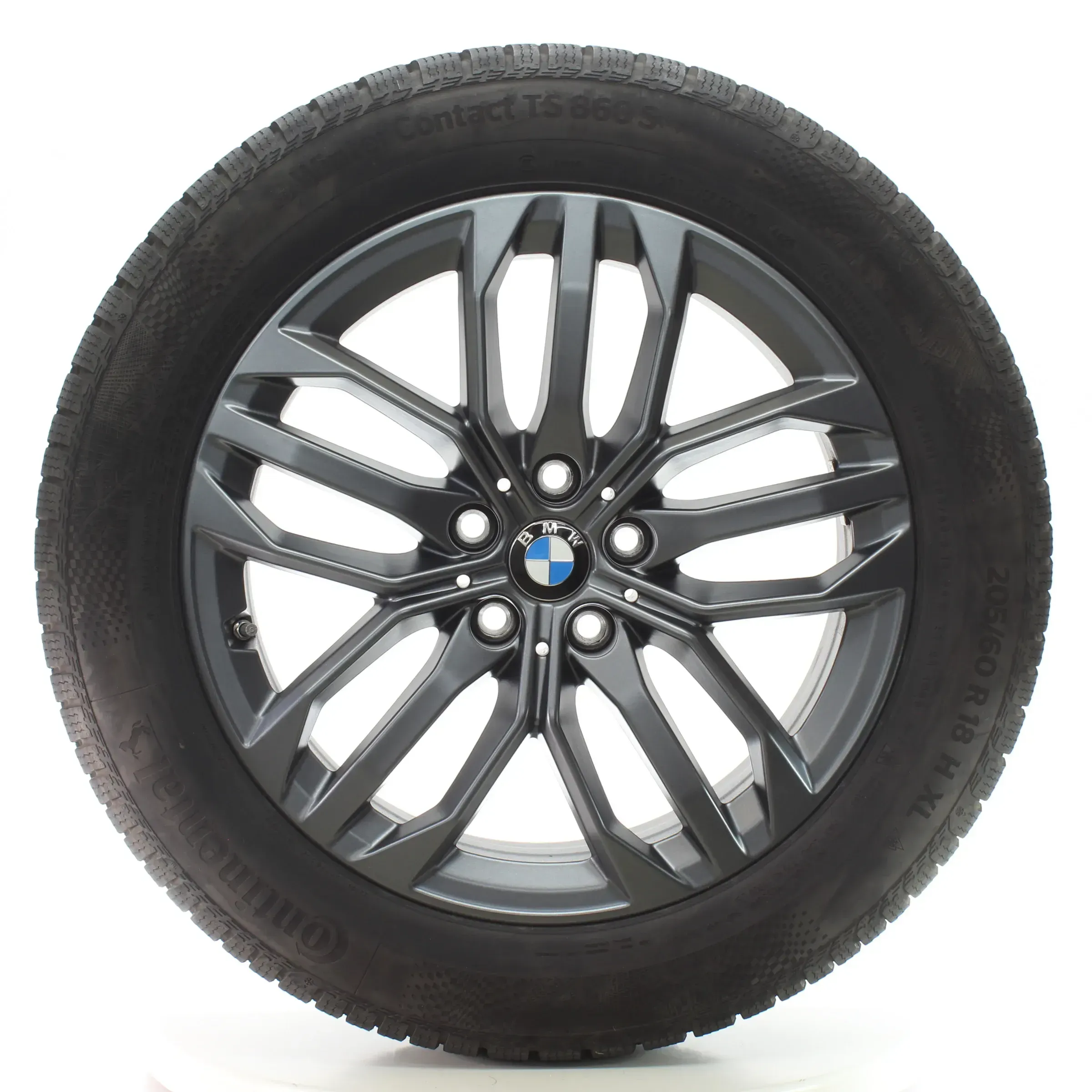 BMW X1 iX1 U11 X2 iX2 U10 Winterräder Doppelspeiche 879 Conti 205/60R18 6898046 - Bild 1