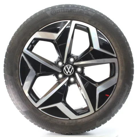 Background image for VW ID.3 E11 Winterräder Andoya Schwarz Glanz Continental 215/50R19 10A601025J