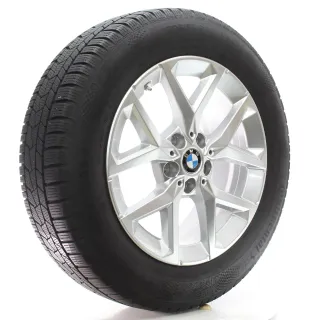 BMW X1 iX1 U11 X2 iX2 U10 Winterräder Y-Speiche 896 Conti 205/65R17 100H 6898299 - Bild 6
