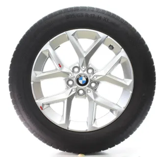 BMW X1 iX1 U11 X2 iX2 U10 Winterräder Y-Speiche 896 205/65R17 100H DOT23 6898299 - Bild 3