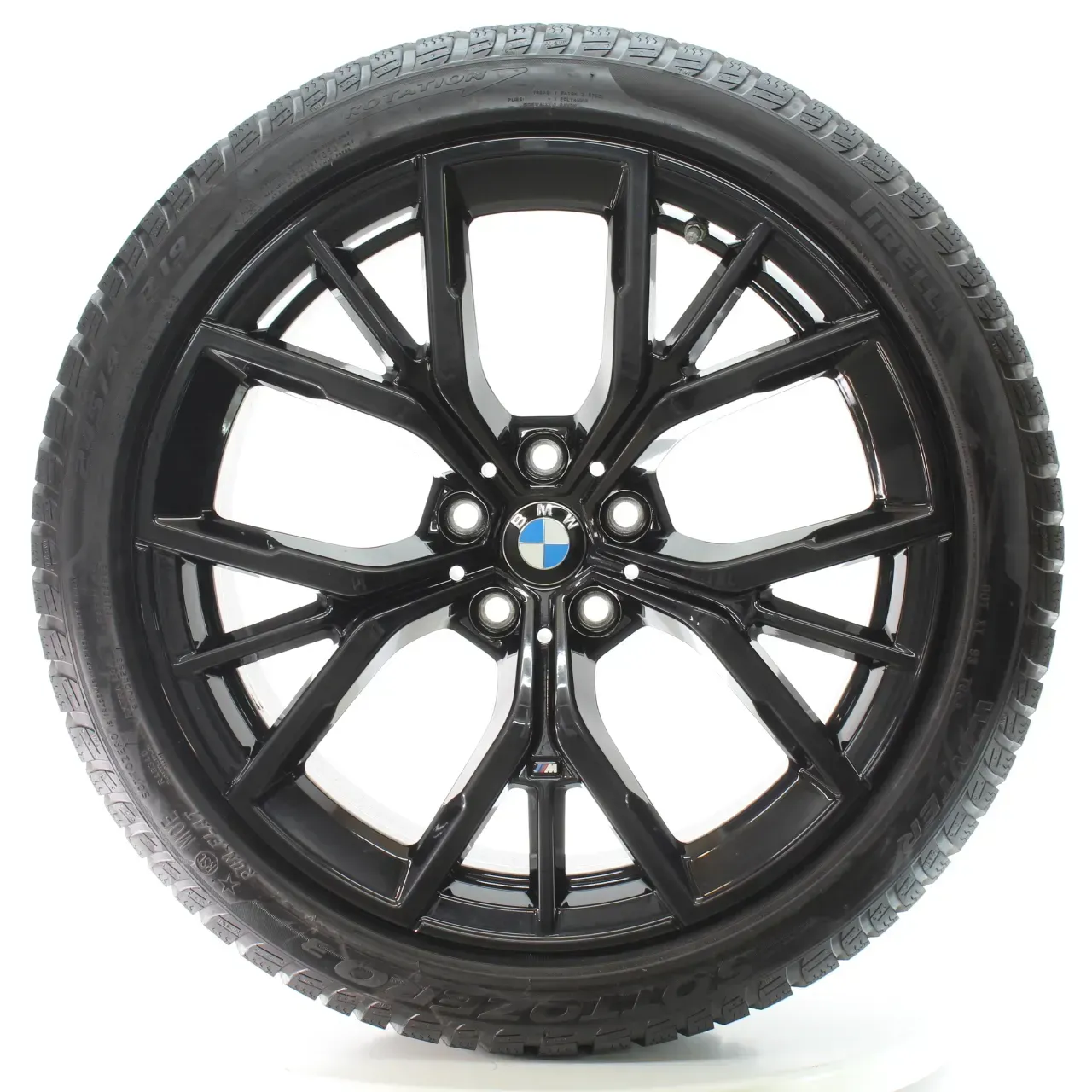 BMW 5er G30 G31 Winterräder M Y-Speiche 845 Pirelli 245/40R19 98V DOT23 8747405 - Bild 1