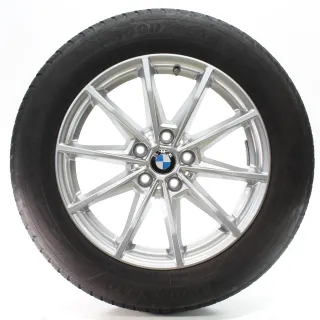 BMW 4er i4 G26 Winterräder V-Speiche 851 Silber Goodyear 225/55R17 101H 6896762 - Bild 3