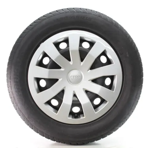 Background image for Audi A1 GB VW Polo 2G Winterräder Stahl Hankook 185/65R15 92H DOT25 2Q0601027AG