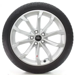 Audi A4 S4 8W Winterräder 10-V-Speichen Design 245/40R18 97V DOT23 8W0601025H - Bild 2