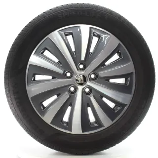 Skoda Superb III 3V Sommerräder Drakon Michelin Semperit 215/55R17 3V0601025AH - Bild 1