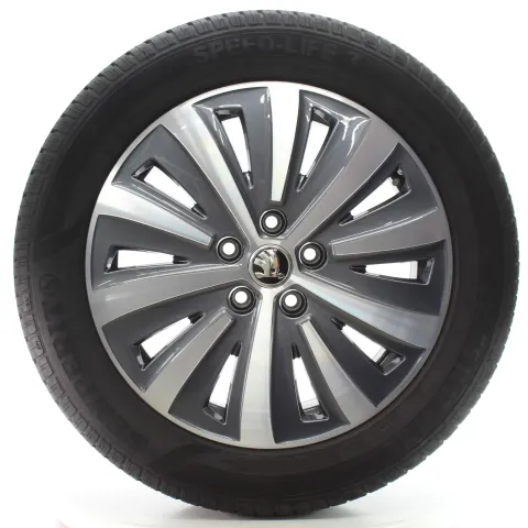 Background image for Skoda Superb III 3V Sommerräder Drakon Michelin Semperit 215/55R17 3V0601025AH