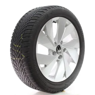VW Golf 8 VIII CD1 Winterräder Belmont Bridgestone 205/50R17 DOT25 5H0601025B - Bild 6