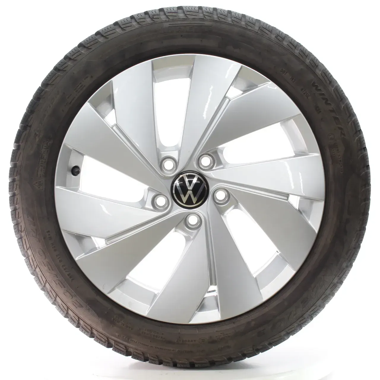 VW Golf 8 VIII CD1 Winterräder Belmont Pirelli 205/50R17 93H DOT25 5H0601025B - Bild 1