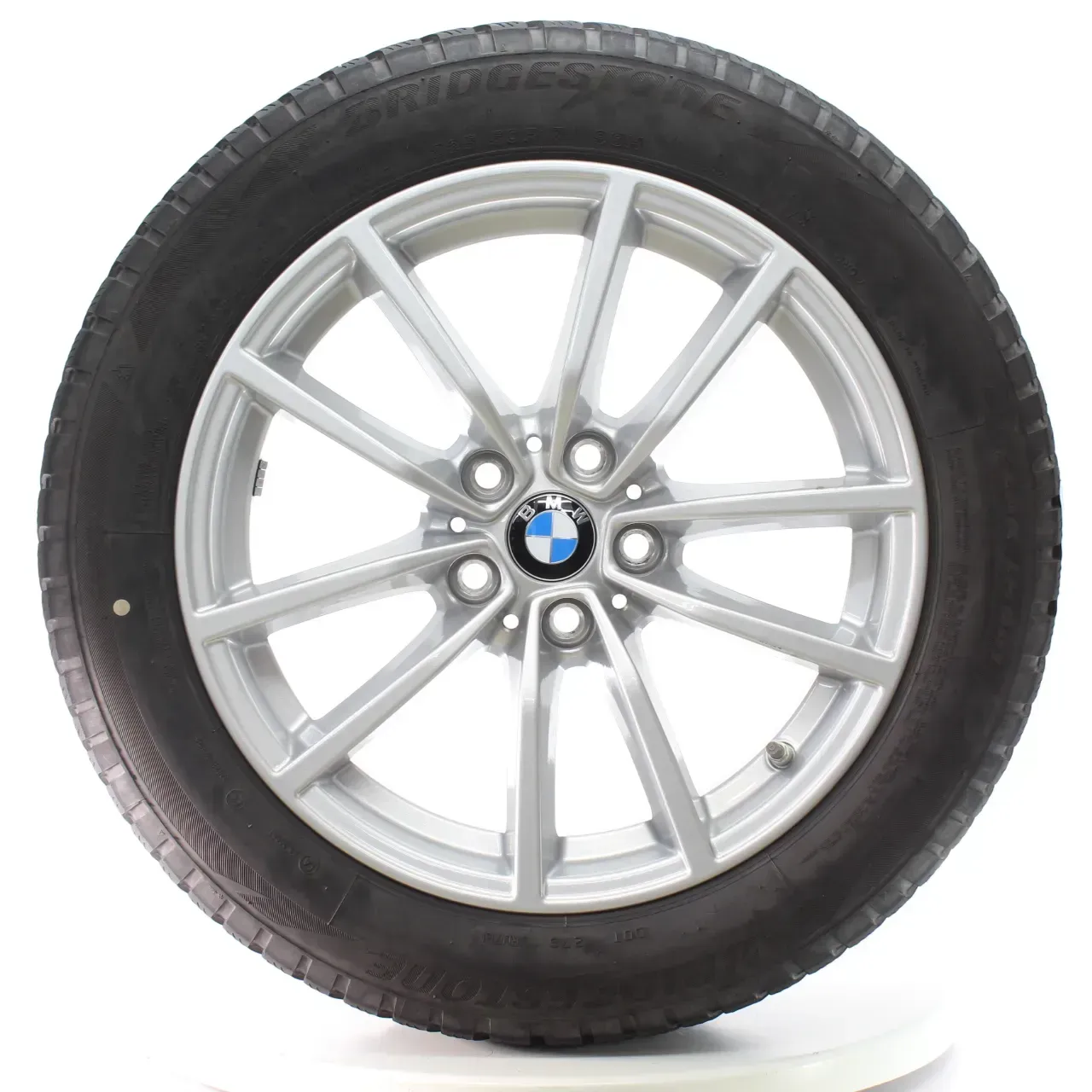 BMW 3er G20 G21 Winterräder V-Speiche 778 Bridgestone 225/50R17 DOT25 6883520 - Bild 1