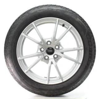Audi A5 FU B10 Winterräder 5-Doppelspeichen Goodyear 215/55R17 DOT25 8B3601025A - Bild 2