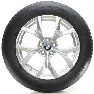 BMW X3 G45 Winterrad Einzelrad Y-Speiche 921 Hankook 225/60R18 DOT24 36115A6F0F9 - Bild 1