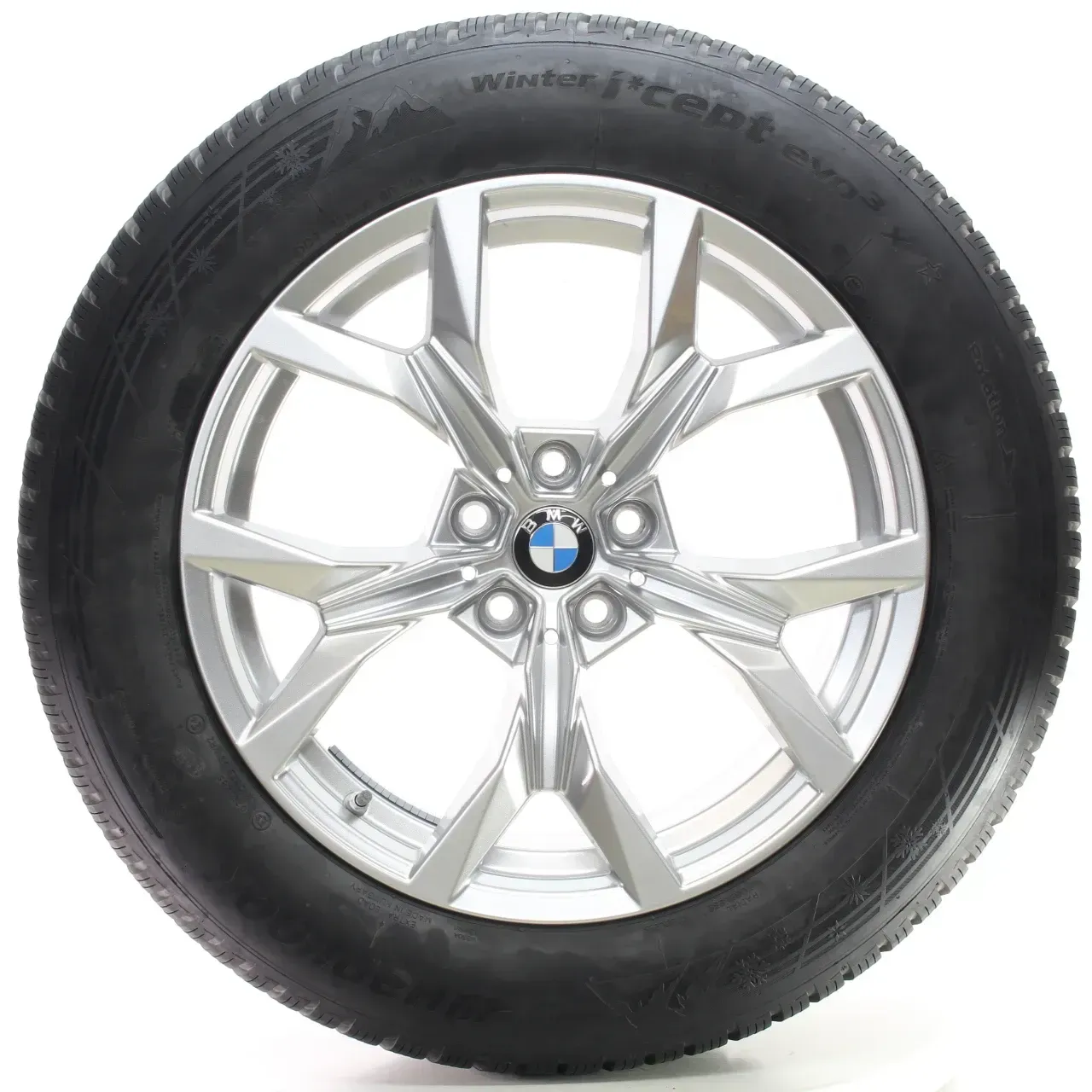 BMW X3 G45 Winterrad Einzelrad Y-Speiche 921 Hankook 225/60R18 DOT24 36115A6F0F9 - Bild 1