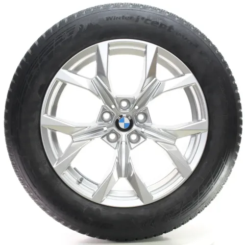Background image for BMW X3 G45 Winterrad Einzelrad Y-Speiche 921 Hankook 225/60R18 DOT24 36115A6F0F9