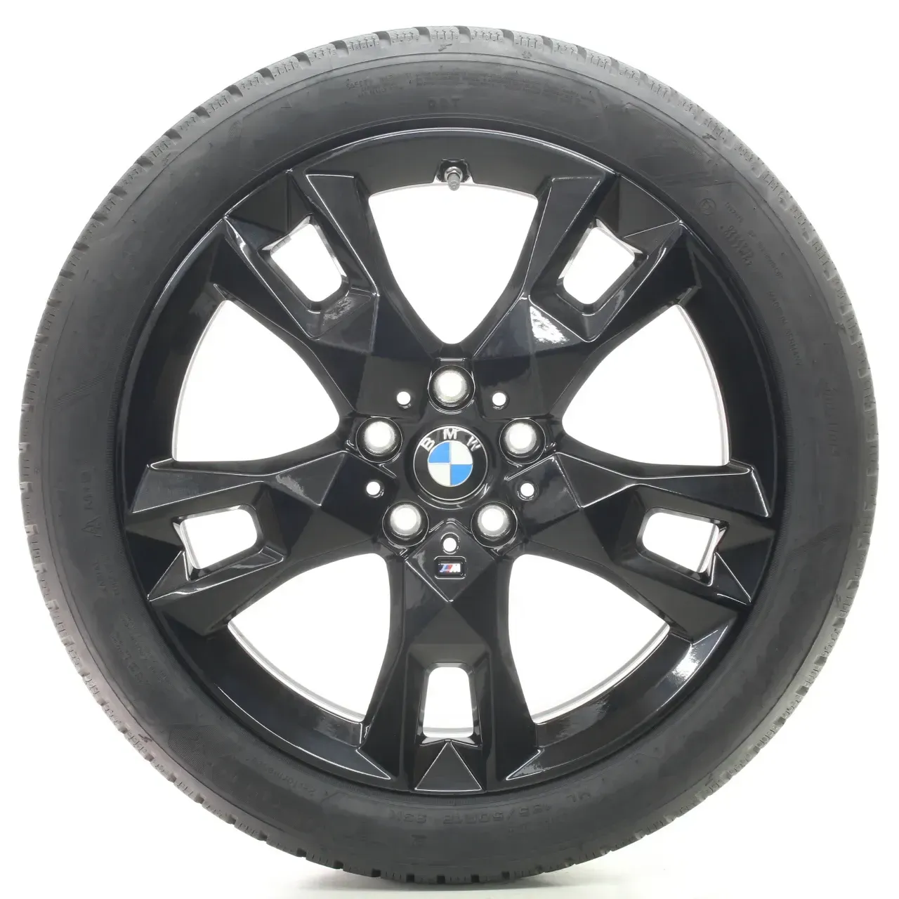 BMW 1er F70 Winterräder M Sternspeiche 968 Goodyear 195/50R18 93H DOT24 5A45271 - Bild 1