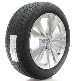 VW ID.3 E11 Winterräder Loen Goodyear 215/55R18 95T DOT24 NEU 10A071498 - Bild 6
