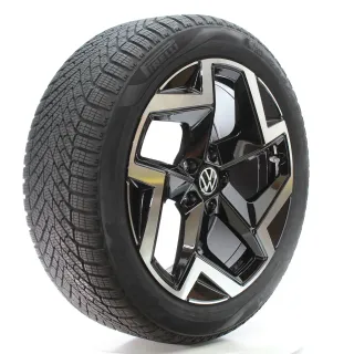 VW Passat B9 Variant CJ5 Winterräder Coventry Pirelli 235/45R18 DOT24 3J0601025M - Bild 6