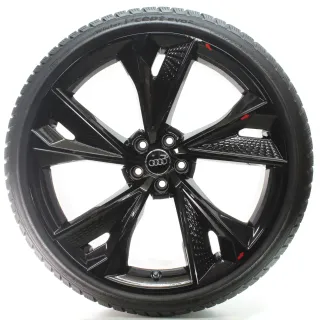 Audi RS6 RS7 4K C8 Winterräder 5-V-Speichen-Struktur 285/30R22 DOT24 4K0601025BC - Bild 4