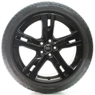 Audi A6 S6 4K C8 Winterräder 5-Arm-Ramus Schwarz Pirelli 245/45R19 4K0071499 - Bild 4
