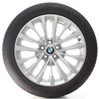 BMW 5er G30 G31 Winterräder W-Speiche 632 Goodyear 245/45R18 100V 6863418 - Bild 1