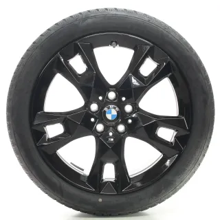 BMW 1er F70 Winterräder M Sternspeiche 968 Goodyear 195/50R18 93H DOT24 5A45271 - Bild 3