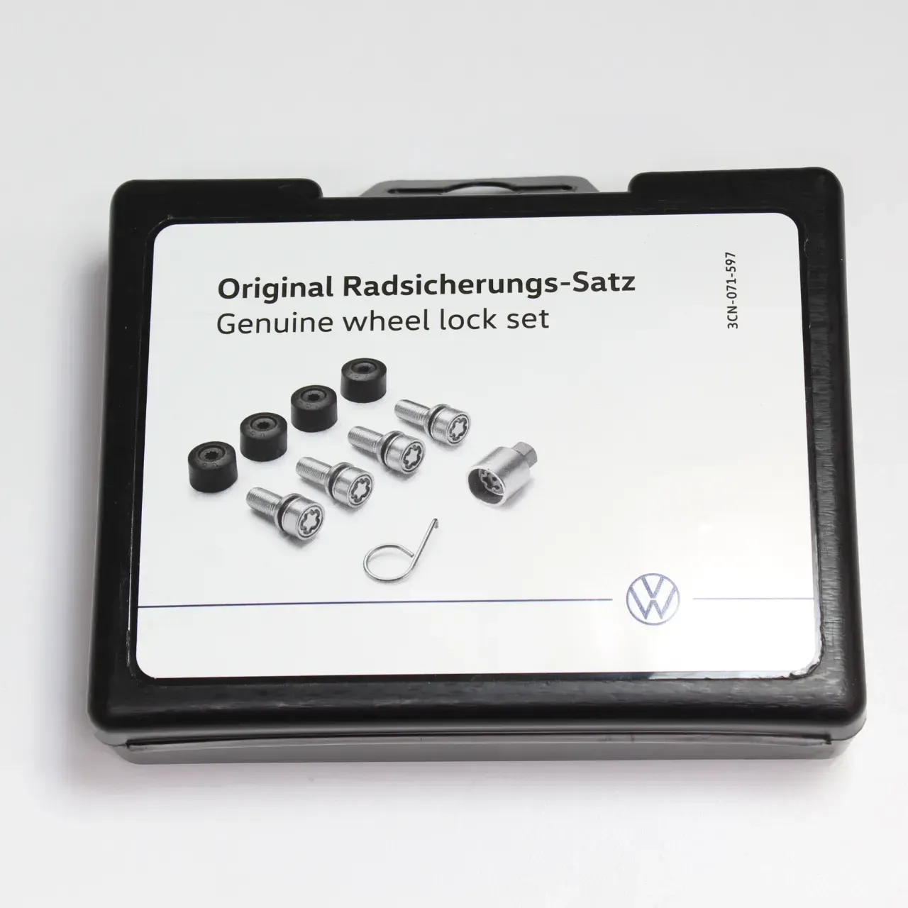 VW Radschraubensicherung Radsicherung Felgenschloss ID.3 ID.4 ID.5 3CN071597 NEU - Bild 1