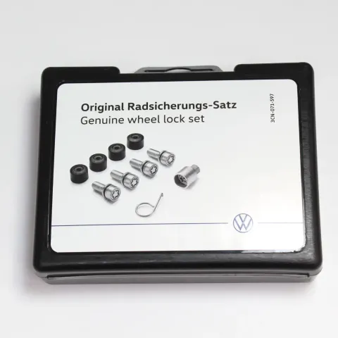 Background image for VW Radschraubensicherung Radsicherung Felgenschloss ID.3 ID.4 ID.5 3CN071597 NEU